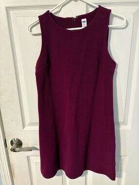 Old Navy Sleeveless Mini Dress - Plum